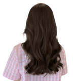 brown hair extensions clip in human hair