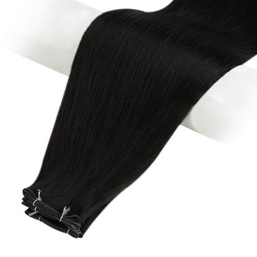 genius virgin hair extensions natural black