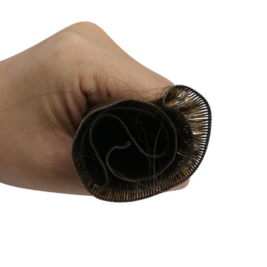 genius weft hair extensions virgin hair balayage brown with blonde