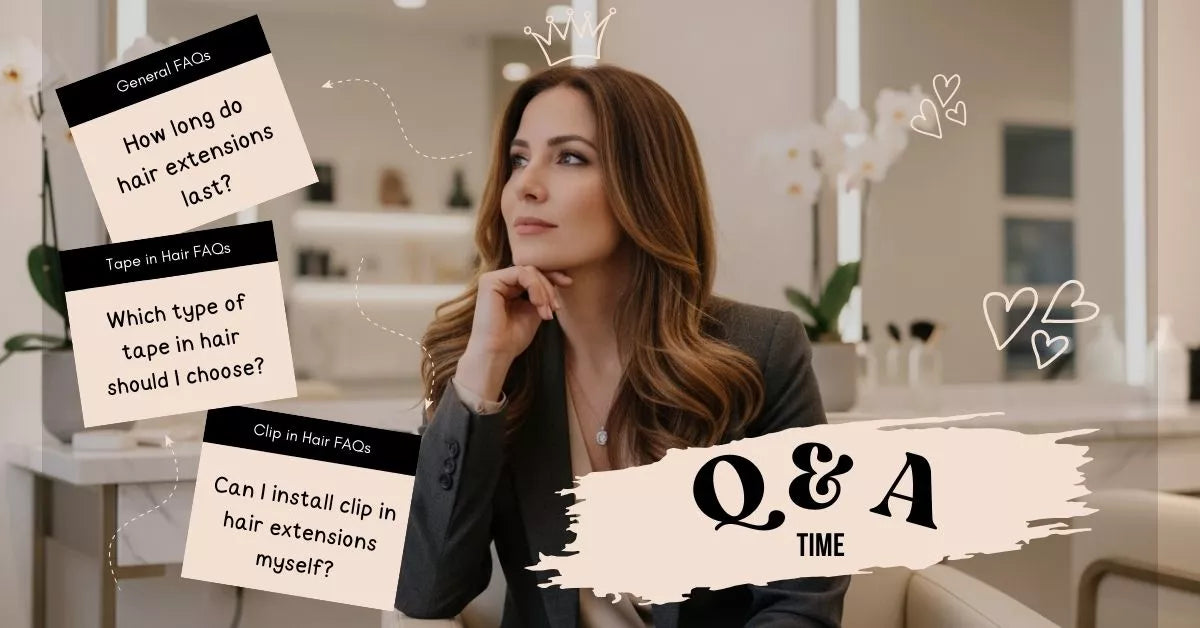 faqs about hair extensions