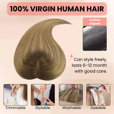 fishnet hair toppers virgin hair