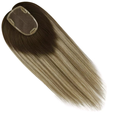 hair toppers for women balayage color