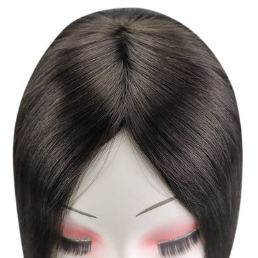 black hair toppers for short hair