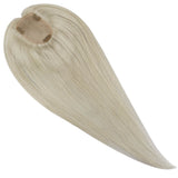 human hair toppers platinum blonde