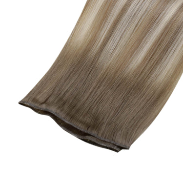 genius weft virgin hair blonde straight hair