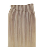 hand tied weft long hair