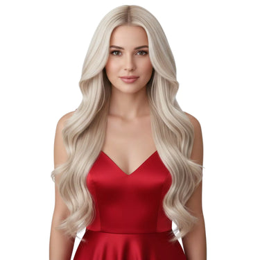 blonde highlights clip in extensions