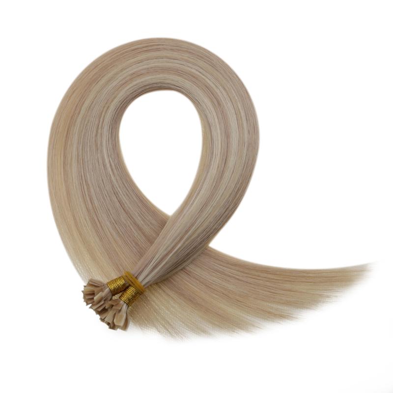 k-tip extensions per bonded virgin human hair