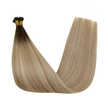 virgin hair extensions genius weft darkest brown