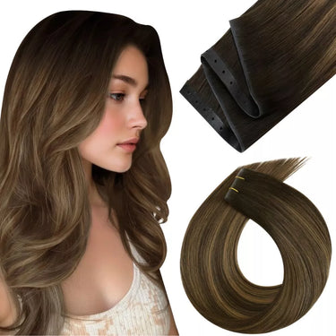 seamless weft hair extensions butterfly weft hair extensions