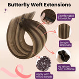invisible hole weft hair extensions virgin hair extensions weft