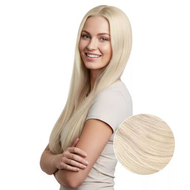 clip in extensions for thin hair blonde hair