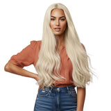 clip in hair extensions real human hair blonde hair