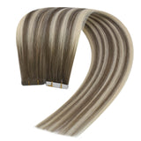 real human hair tape extensions