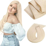 xo invisible weft hair extensions straight hair