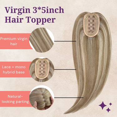 natural hair toppers for women human hair pieces
