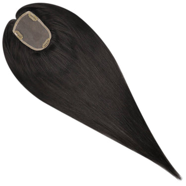 black hair toppers for short hair