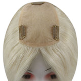 human hair toppers for women blonde