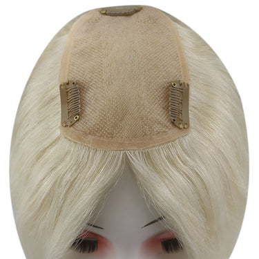 human hair toppers for women blonde