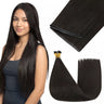 genius weft virgin hair black straight hair
