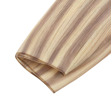 virgin hair seamless weft hair extensions hybrid weft