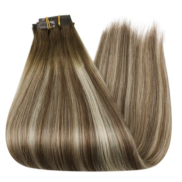  thick hair injection clip in hair extensions balayage hair extensions