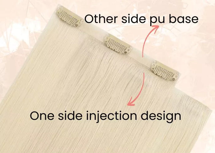 clip on hair extensions invisible hair