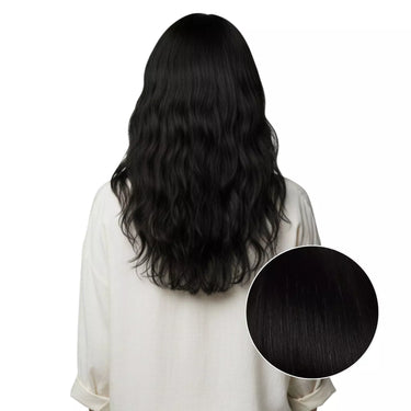 natural hair extensions clip in natural black hair