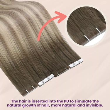 Invisible Tape In Extensions