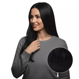 real hair extensions clip in