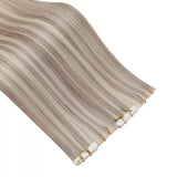 tape in hair extensions invisible blonde