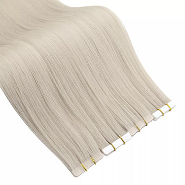 blonde tape in hair extensions invisible hair extensions