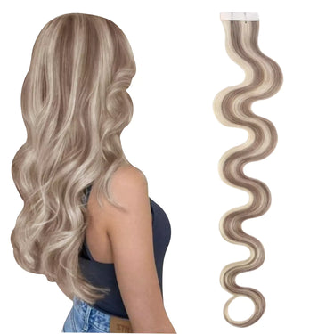 Virgin Human Hair Extensions Tape In