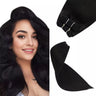 machine weft extensions virgin hair