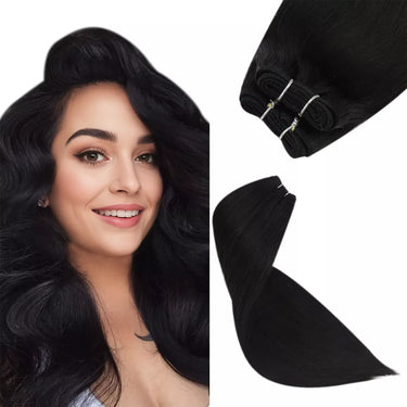 machine weft extensions virgin hair