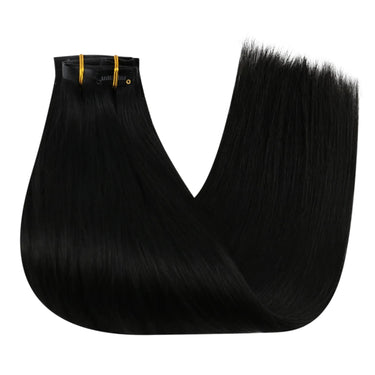 invisible clip in hair extensions black hair extensions