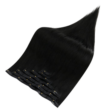 remy human hair extensions clip in