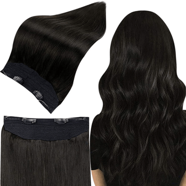 wire hair extensions for thin hair