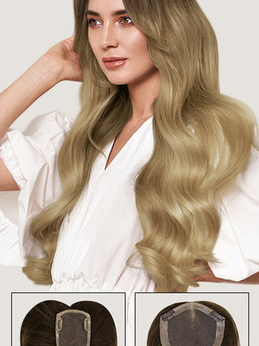 laavoo human hair topper