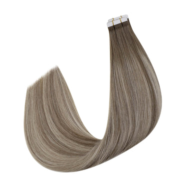 virgin hair tape in extensions