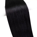 fusion hair extensions black