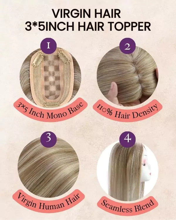 hair toppers for thin hair