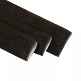 light black tape in weft extensions invisible hair extensions for thin hair