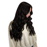 virgin fishnet hair topper natural black hair real human hair