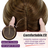 hair topper for thinning crown