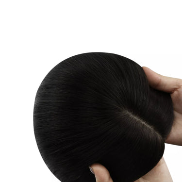 fishnet hair topper clip-in hair pieces for women
