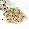 blonde copper micro ring beads