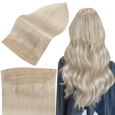 Human remy wire hair extensions