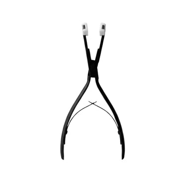 black stainless steel flat surface plier for tape in hair
