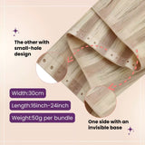 butterfly weft hair extensions hole weft extensions